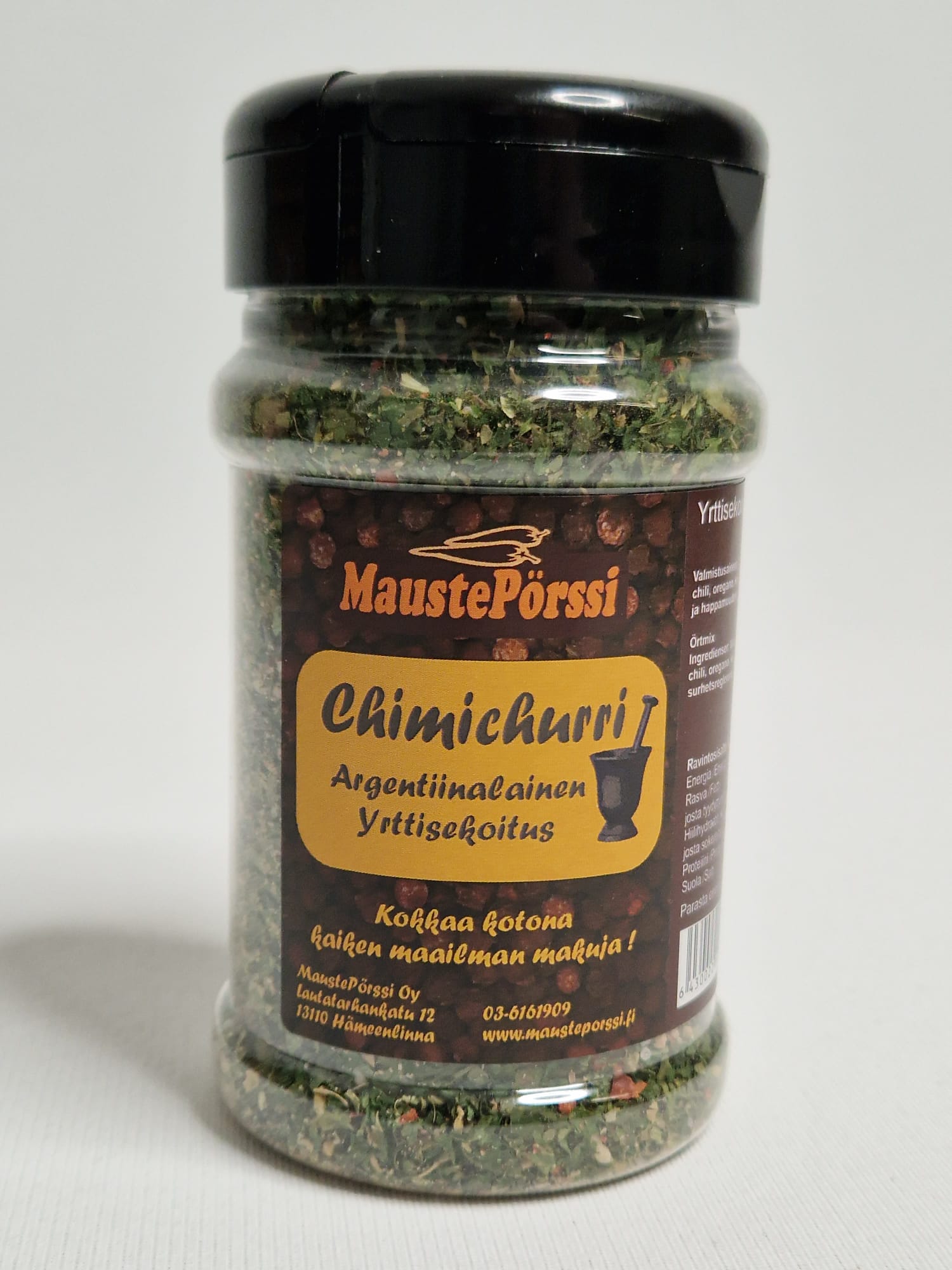 Chimichurri 330ml purkki 100g