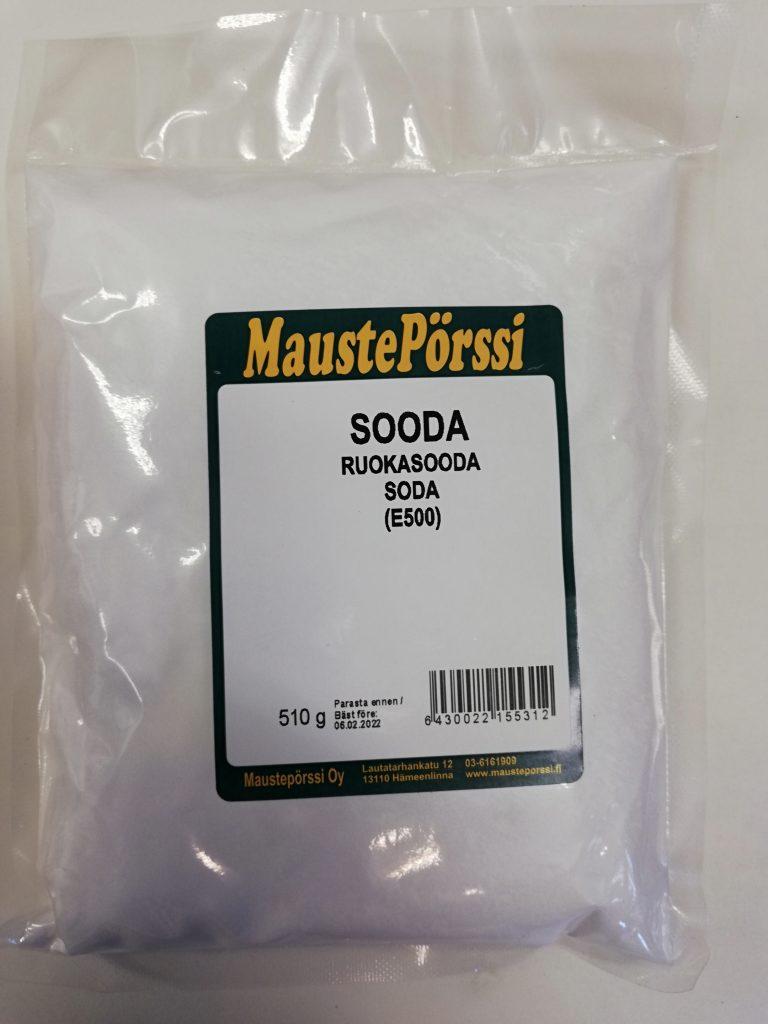 Ruokasooda Pussi 510g