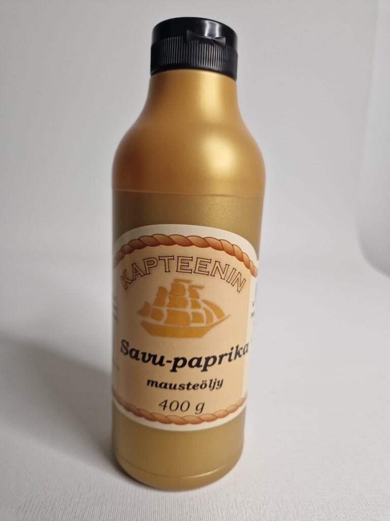Kapteenin Kastikkeet Savu-paprika mausteöljy 400g