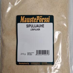 Sipulijauhe Pussi 210g