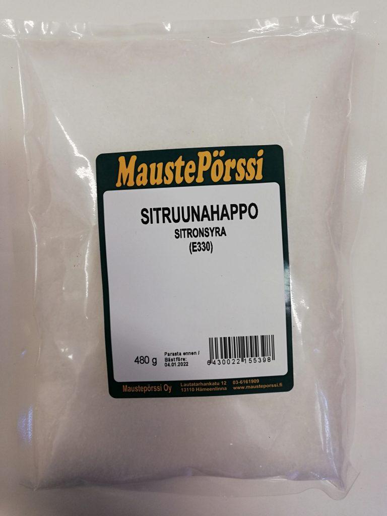 Sitruunahappo