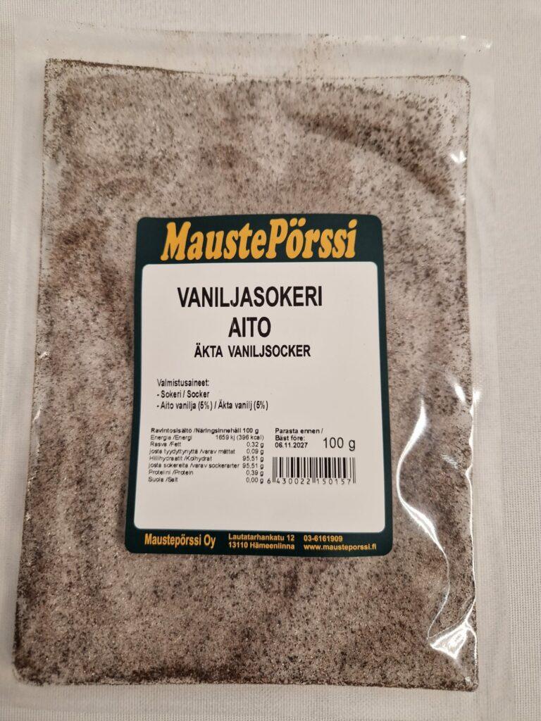 Vaniljasokeri
